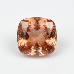 Hessonite Garnet (Gomed) 1PC Large 10x10 MM Cushion Faceted Red Shine Precious Loose Gems