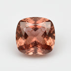 Hessonite Garnet (Gomed) 1PC Chunky 13x13 MM Cushion Faceted Red Natural Precious Gems