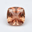 Hessonite Garnet (Gomed) 1PC Small 8x8 MM Cushion Faceted Red Luster Precious Loose Gemstones