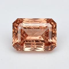 Hessonite Garnet (Gomed) 1PC Large 10x12 MM Emerald Faceted Red Luster Precious Loose Gems