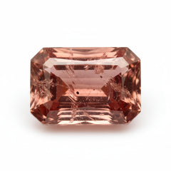 Hessonite Garnet (Gomed) 1PC Large 10x14 MM Emerald Faceted Red Lustrous Precious Loose Gemstone