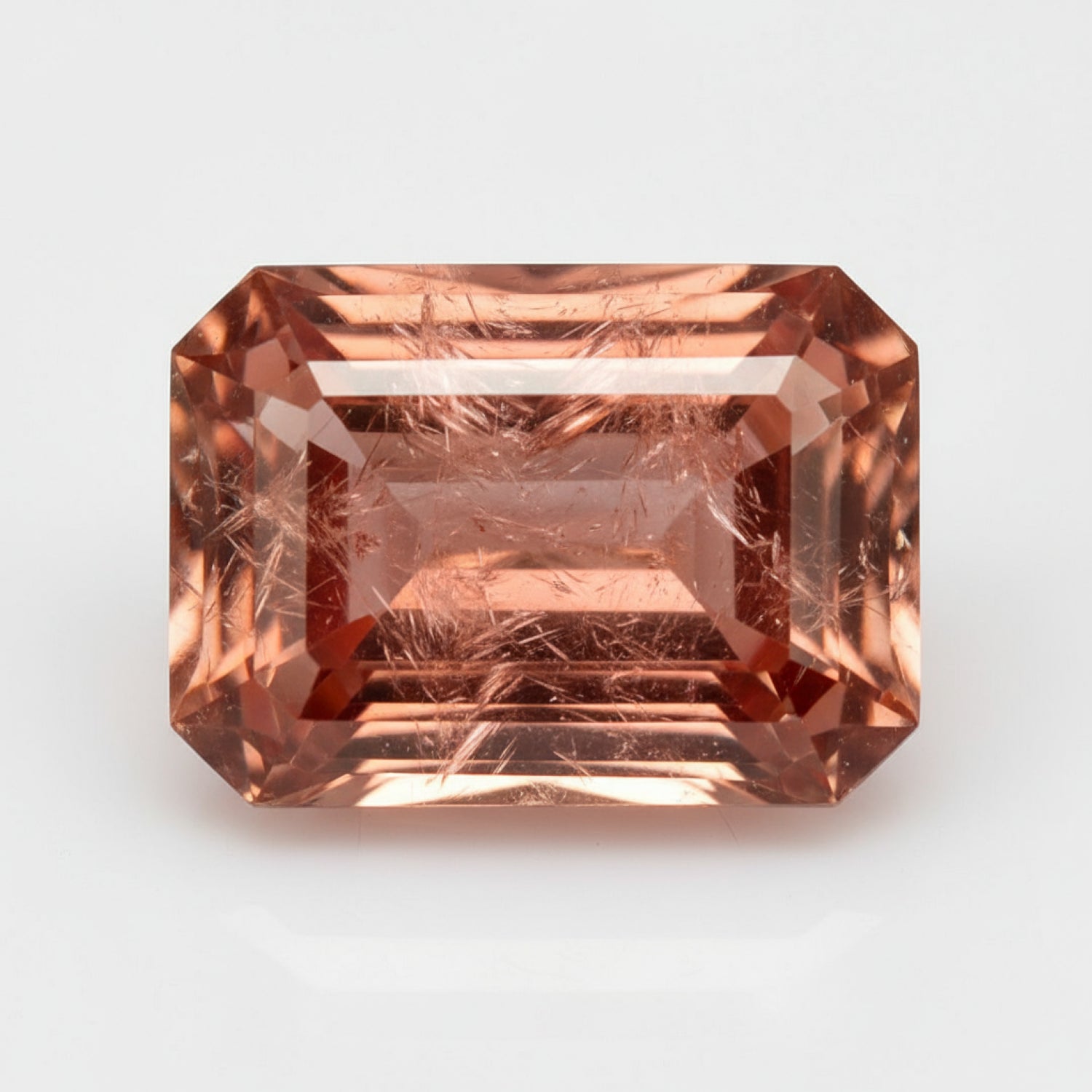 Hessonite Garnet (Gomed) 1PC Chunky 15x20 MM Emerald Faceted Red High-Quality Precious Loose Gems