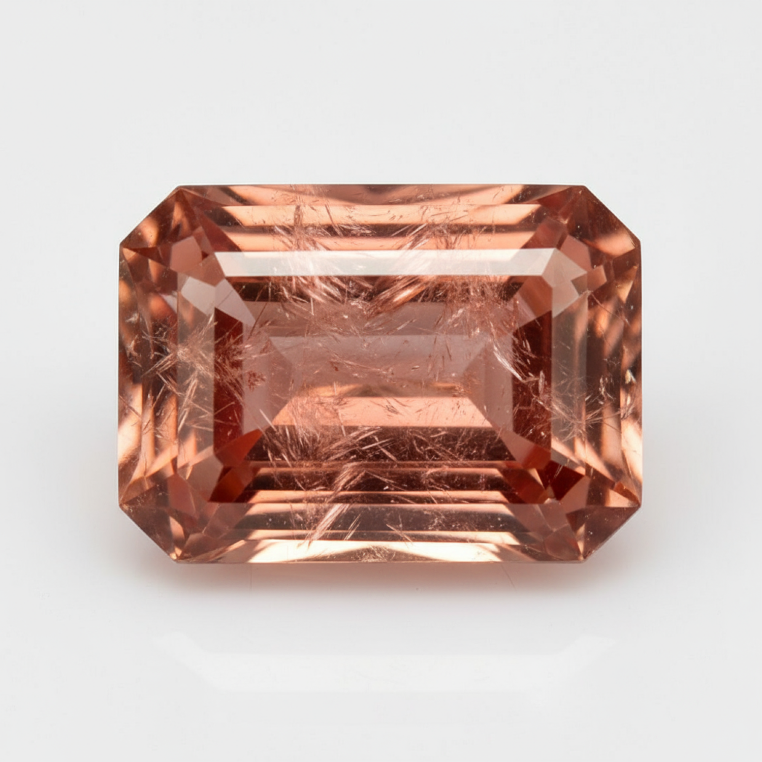 Hessonite Garnet (Gomed) 1PC Chunky 15x20 MM Emerald Faceted Red High-Quality Precious Loose Gems Secondary image