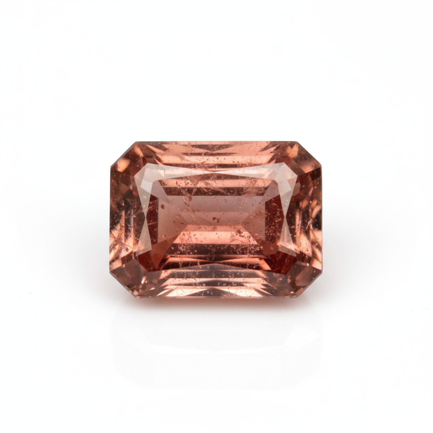 Hessonite Garnet (Gomed) 1PC Tiny 3x5 MM Emerald Faceted Red High-Quality Precious Loose Gemstones Immagine secondaria del prodotto