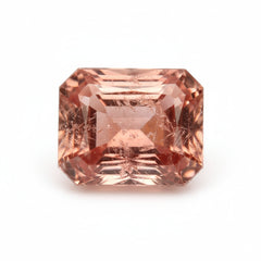 Hessonite Garnet (Gomed) 1PC Small 6x8 MM Emerald Faceted Red Superior Precious Loose Gemstone