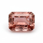 Hessonite Garnet (Gomed) 1PC Small 7x9 MM Emerald Faceted Red Fiery Precious Gems