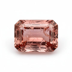 Hessonite Garnet (Gomed) 1PC Small 7x9 MM Emerald Faceted Red Fiery Precious Gems