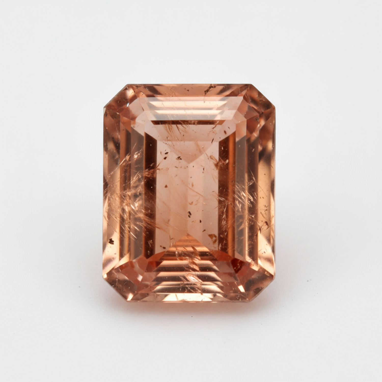 ヘソナイトガーネット（ゴメッド）1個入り 大型 8x12mm エメラルドファセットレッド 素晴らしい貴石 サブ画像