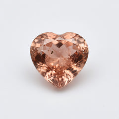 Hessonite Garnet (Gomed) 10PC Tiny 4x4 MM Heart Faceted Red Brilliant Precious Loose Gemstones