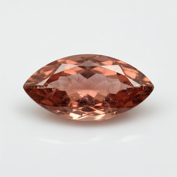 Hessonite Garnet (Gomed) 1PC Small 5x10 MM Marquise Faceted Red Genuine Precious Loose Gemstones