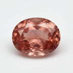 Hessonite Garnet (Gomed) 1PC Large 10x12 MM Oval Faceted Red Pure Precious Loose Gems