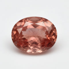 Hessonite Garnet (Gomed) 1PC Small 6x8 MM Oval Faceted Red Lustrous Precious Loose Gemstone