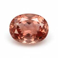 Hessonite Garnet (Gomed) 1PC Medium 8x10 MM Oval Faceted Red Natural Precious Loose Gemstone