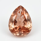 Hessonite Garnet (Gomed) 1PC Chunky 12x16 MM Pear Faceted Red Genuine Precious Loose Gems