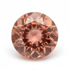 Hessonite Garnet (Gomed) 1PC Large 12x12 MM Round Faceted Red High-Quality Precious Loose Gemstones