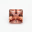 Hessonite Garnet (Gomed) 10PC Tiny 3x3 MM Square Faceted Red Fiery Precious Loose Gemstone