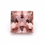 Hessonite Garnet (Gomed) 10PC Tiny 4x4 MM Square Faceted Red Brilliant Precious Loose Gemstones