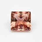 Hessonite Garnet (Gomed) 1PC Tiny 6x6 MM Square Faceted Red Polished Precious Loose Gems