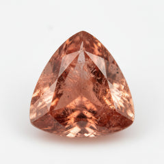Hessonite Garnet (Gomed) 1PC Large 11x11 MM Triangle Faceted Red Fine Precious Loose Gemstone
