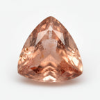 Hessonite Garnet (Gomed) 1PC Chunky 15x15 MM Triangle Faceted Red Superior Precious Loose Gemstone