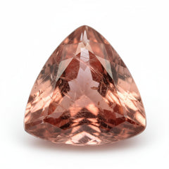 Hessonite Garnet (Gomed) 1PC Chunky 16x16 MM Triangle Faceted Red Pure Precious Loose Gemstones