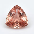 Hessonite Garnet (Gomed) 1PC Tiny 5x5 MM Triangle Faceted Red Sparkling Precious Gems