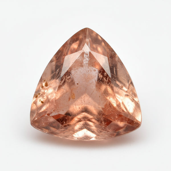 Hessonite Garnet (Gomed) 1PC Small 7x7 MM Triangle Faceted Red Splendid Precious Loose Gemstone