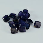 Iolite 1PC Large 10x14 MM Emerald Faceted Blue Shine Semi Precious Loose Gems