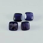 Iolite 1PC Chunky 12x16 MM Emerald Faceted Blue Fine Semi Precious Loose Gemstone