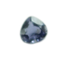 Iolite 1PC Large 11x11 MM Heart Faceted Blue Fine Semi Precious Gems