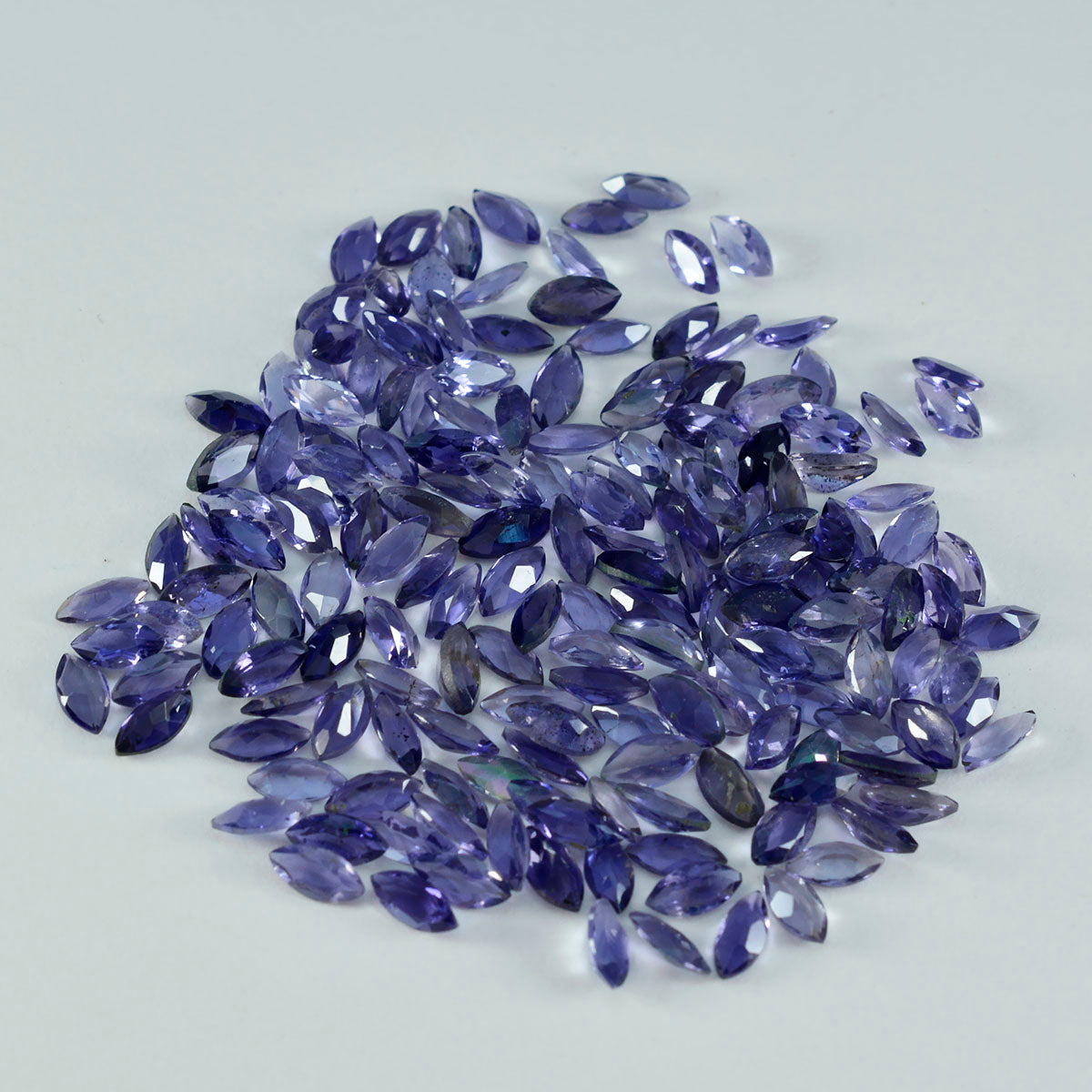 Iolite 1PC Tiny 3x6 MM Marquise Faceted Blue Splendid Semi Precious Loose Gemstone メイン画像