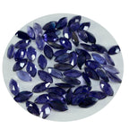 Iolite 1PC Large 8x16 MM Marquise Faceted Blue High Quality Semi Precious Loose Gemstones