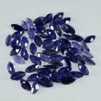Iolite 1PC Large 8x16 MM Marquise Faceted Blue High Quality Semi Precious Loose Gemstones