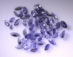 Iolite 10PC Tiny 2x4 MM Marquise Faceted Blue Sparkling Semi Precious Gems