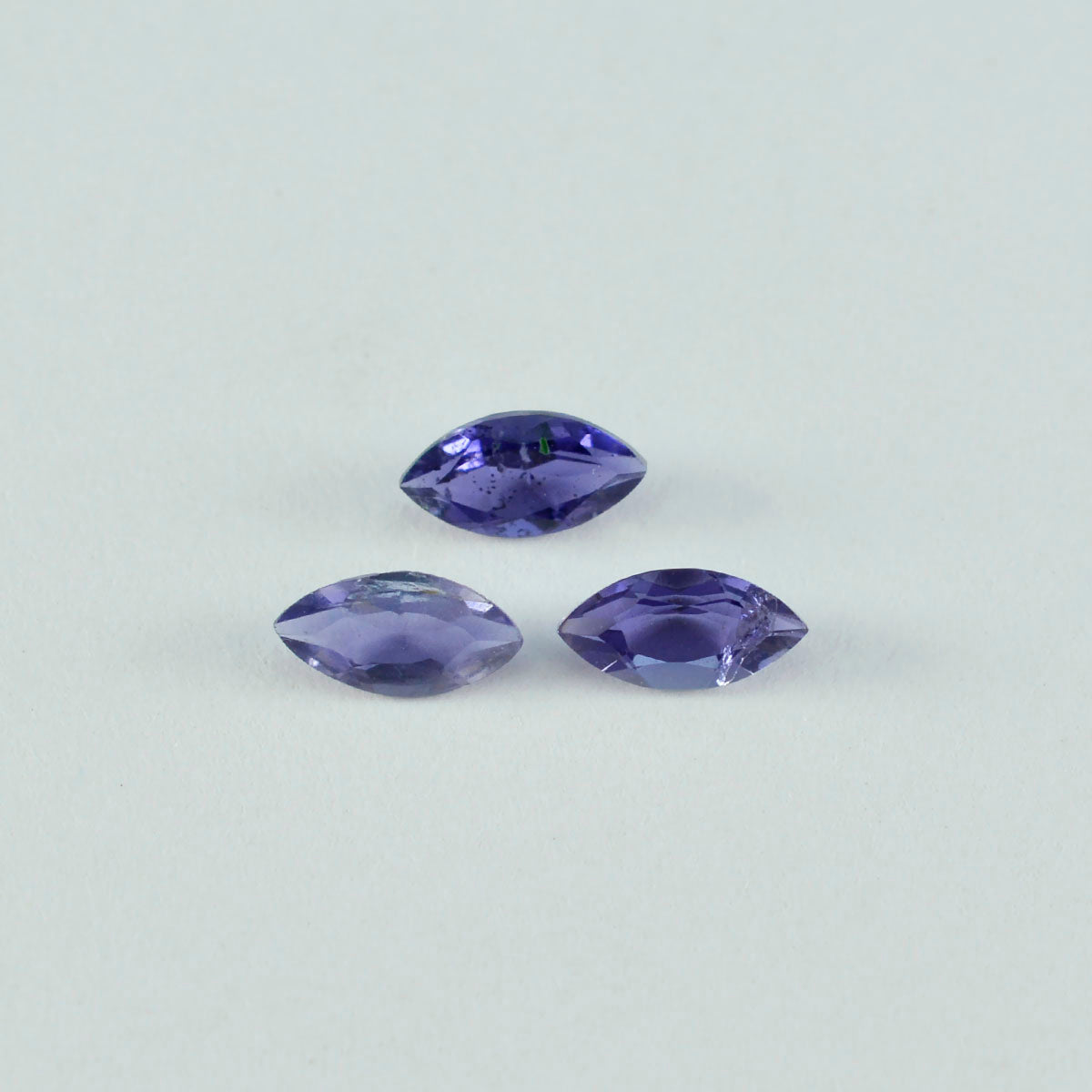 Iolite 1PC Small 6x12 MM Marquise Faceted Blue Shine Semi Precious Loose Gems