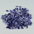 Iolite 1PC Tiny 5x7 MM Oval Faceted Blue Lustrous Semi Precious Gems