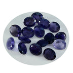 Iolite 1PC Small 7x9 MM Oval Faceted Blue High Quality Semi Precious Loose Gemstones