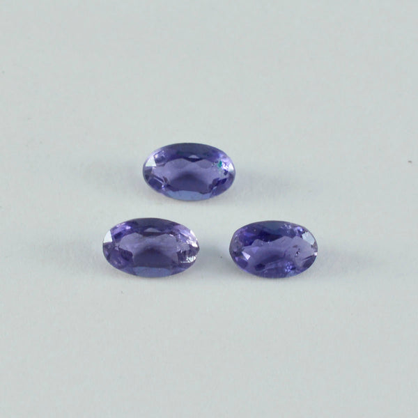 Iolite 1PC Large 9x11 MM Oval Faceted Blue Superior Semi Precious Loose Gemstone