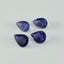 Iolite 1PC Chunky 12x16 MM Pear Faceted Blue Superior Semi Precious Gems