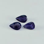 Iolite 1PC Chunky 13x18 MM Pear Faceted Blue Pure Semi Precious Loose Gems