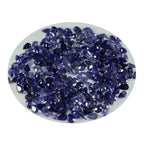 Iolite 1PC Tiny 4x6 MM Pear Faceted Blue Brilliant Semi Precious Loose Gems