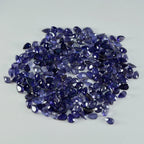 Iolite 1PC Tiny 4x6 MM Pear Faceted Blue Brilliant Semi Precious Loose Gems