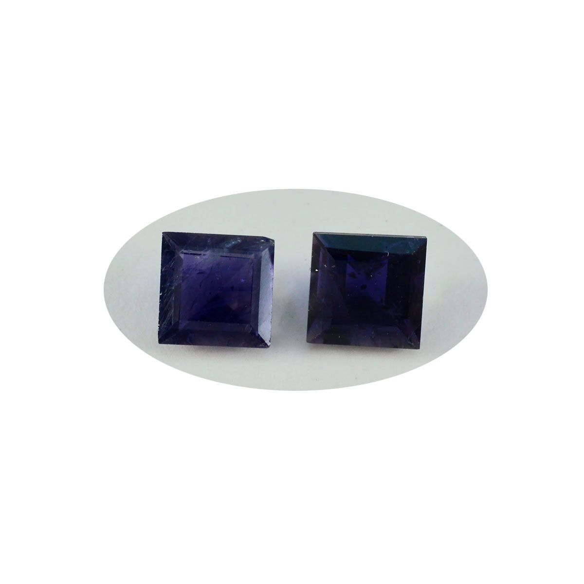 Iolite 1PC Chunky 15x15 MM Square Faceted Blue Superior Semi Precious Gems