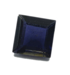 Iolite 1PC Chunky 15x15 MM Square Faceted Blue Superior Semi Precious Gems