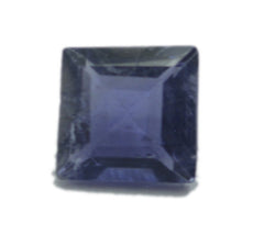 Iolite 10PC Tiny 4x4 MM Square Faceted Blue Brilliant Semi Precious Loose Gems