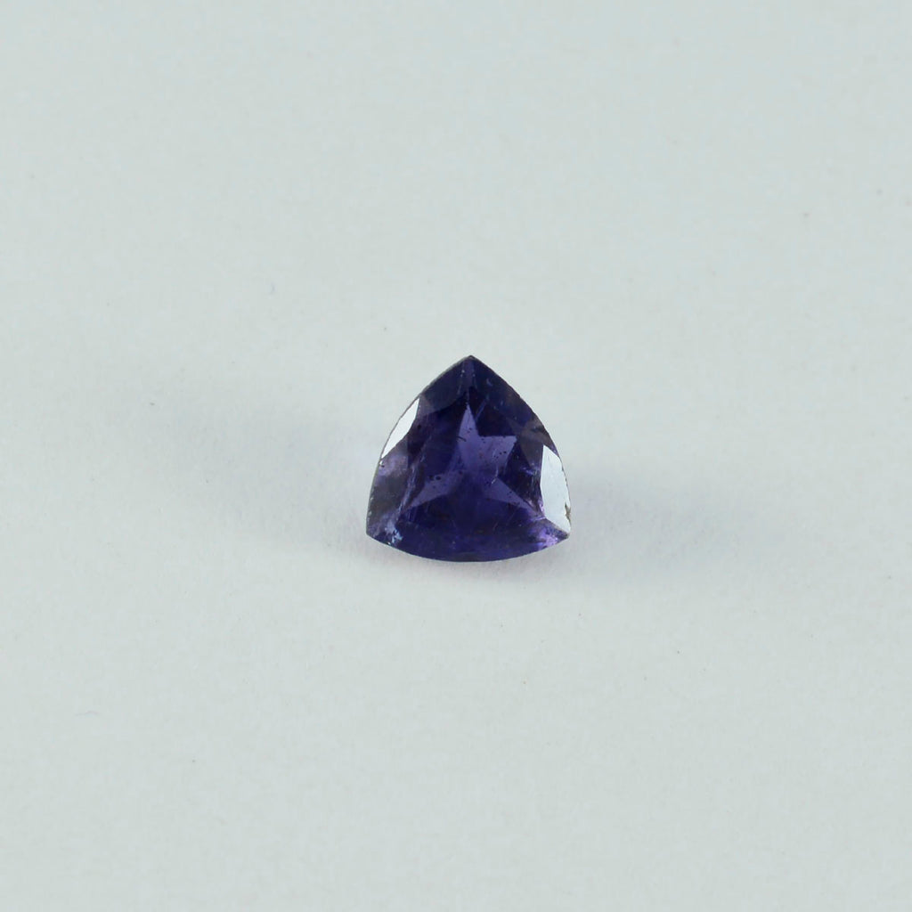 Iolite 10PC Tiny 3x3 MM Triangle Faceted Blue Fiery Semi Precious Gems