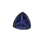 Iolite 1PC Large 10x10 MM Triangle Faceted Blue Shine Semi Precious Loose Gemstones