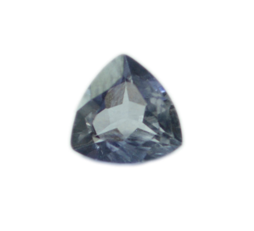 Iolite 1PC Large 11x11 MM Triangle Faceted Blue Fine Semi Precious Gems