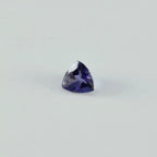 Iolite 1PC Large 12x12 MM Triangle Faceted Blue High Quality Semi Precious Loose Gems