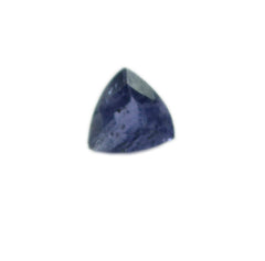 Iolite 1PC Medium 9x9 MM Triangle Faceted Blue Lustrous Semi Precious Loose Gemstone